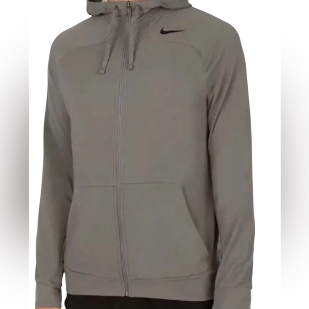 NIKE‎ Men’s Dri Fit Full Zip Hooded Jacket Army Green Size L